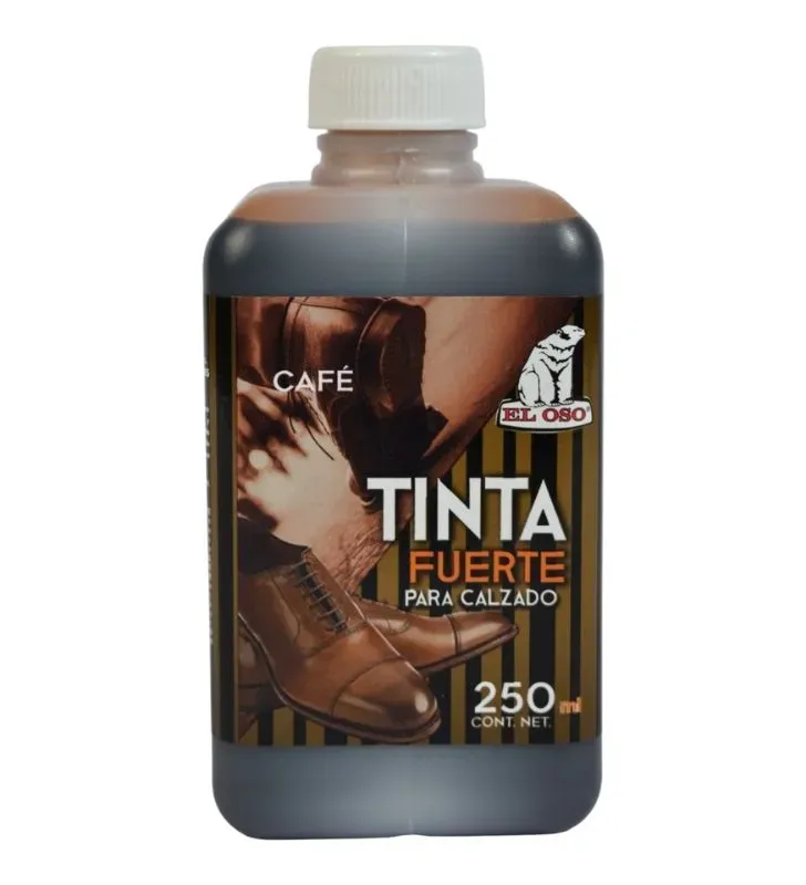 Tinta para Calzado Café 250 ml – El Oso – Restauración y Color