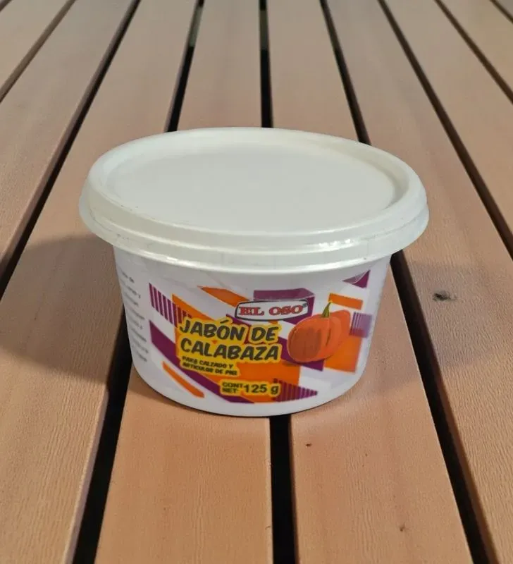 Jabón de Calabaza 125 g – El Oso – Limpieza y nutrición para piel