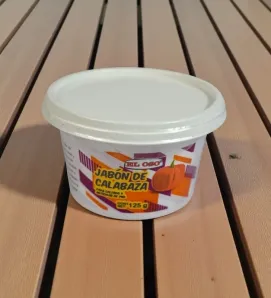 Jabón de Calabaza 125 g – El Oso – Limpieza y nutrición para piel