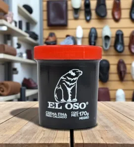 Crema Fina Negra 170 g – El Oso – Cuidado para Calzado