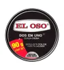 El Oso Dos en Uno Negra 90 g – Grasa-Crema para Calzado