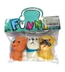 Set de 3 Perritos de Juguete CP-9574E – Figuras de Mascotas