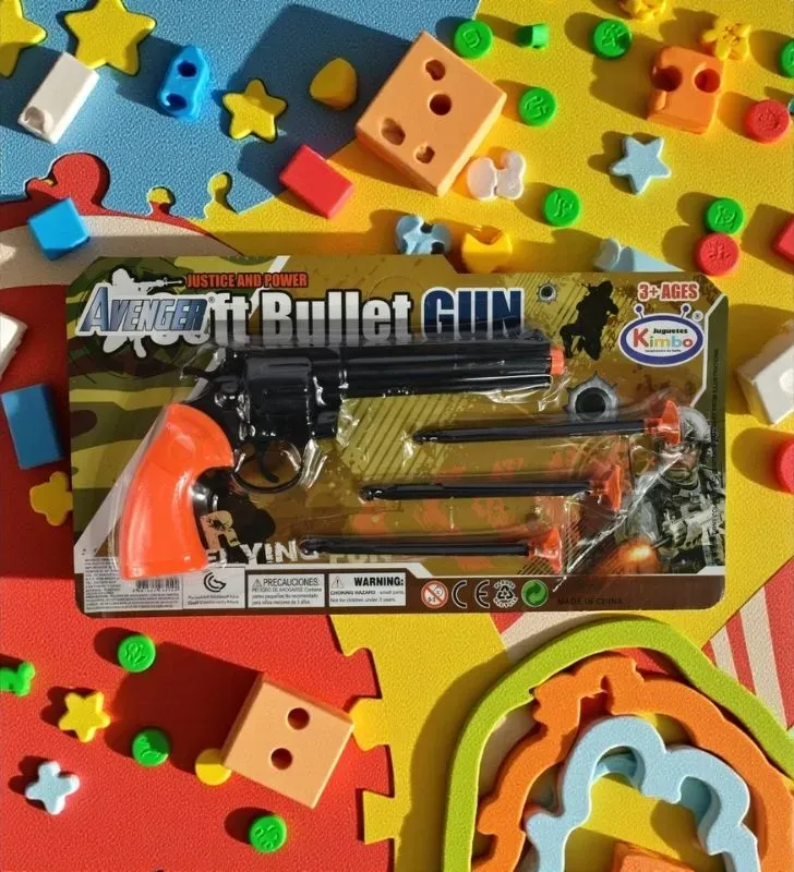 Pistola  Kimbo 1688331 – Juguete Infantil Seguro y Divertido