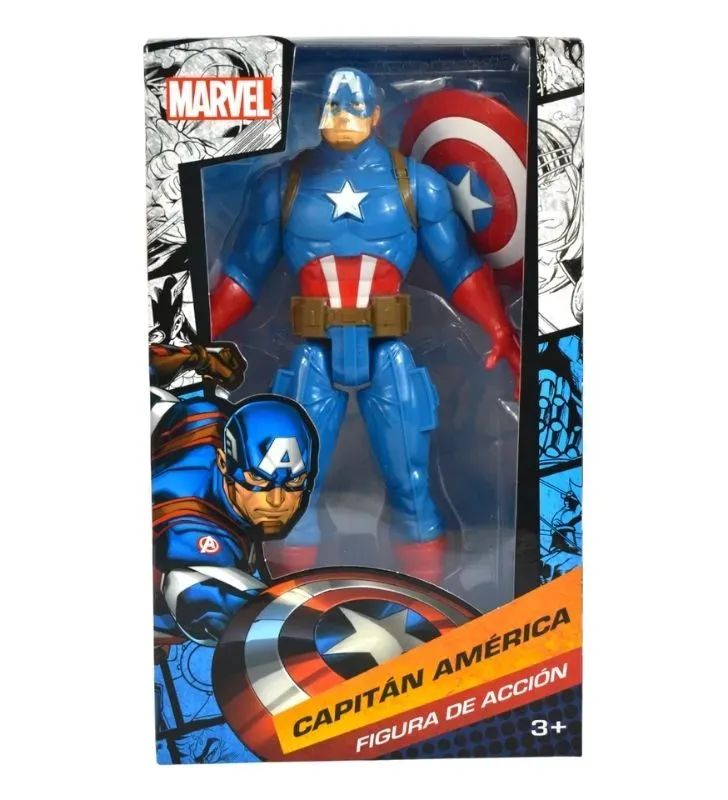 Figura Capitán América T378852 – Toymark | Juguete de acción Marvel