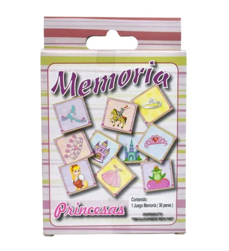 Memorama Princesas Dicresa – Juego de Memoria Infantil