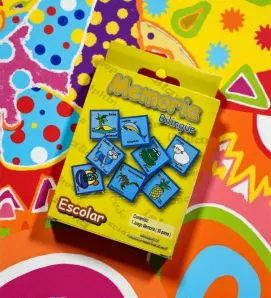 Memorama Bilingüe Escolar Dicresa – Español/Inglés