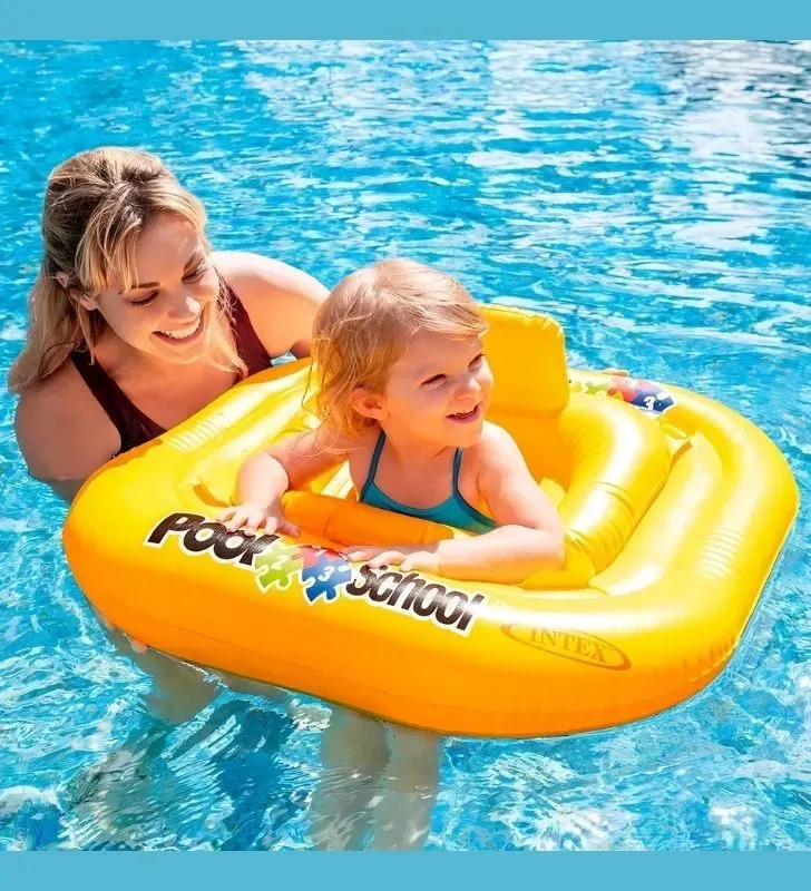 Intex 56587EU Deluxe Baby Float – Flotador infantil 79 × 79 cm