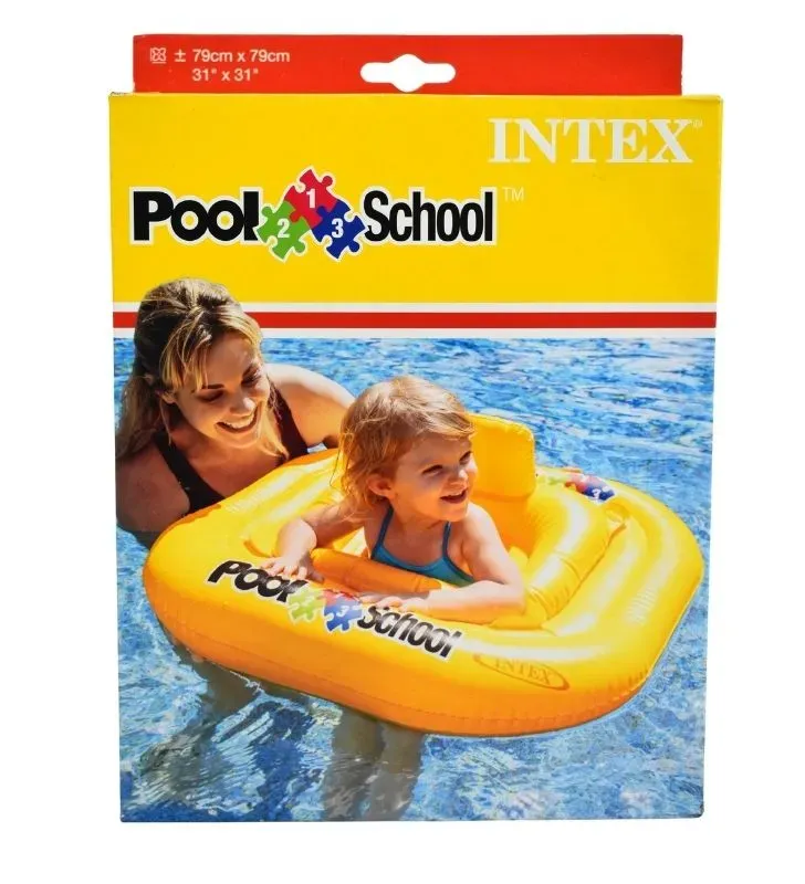 Intex 56587EU Deluxe Baby Float – Flotador infantil 79 × 79 cm