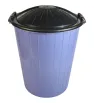 Bote Acapulco 40 L con tapa Kangy – Plástico resistente y apilable