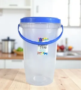 Topper de Plástico 7 Litros con Asa – Resistente y Versátil
