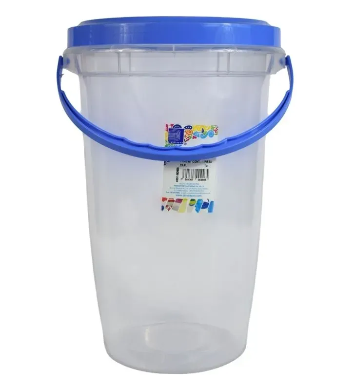 Topper de Plástico 7 Litros con Asa – Resistente y Versátil