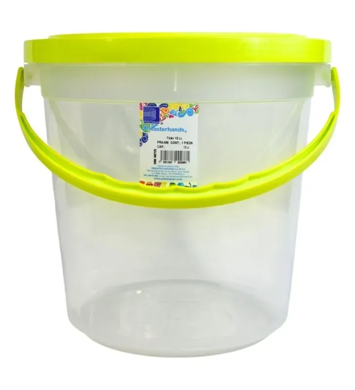 Cubeta Titan 12L Plastiapan – Almacenamiento práctico y funcional