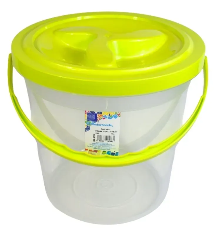 Cubeta Titan 12L Plastiapan – Almacenamiento práctico y funcional