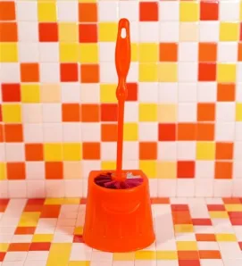 Cepillo WC con Tazón Marca Ideal – Limpieza Eficiente para Sanitarios