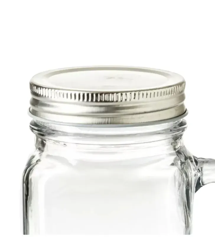 Frasco Mason Jar Mini Vittori 100 ml con Asa – Modelo 1404