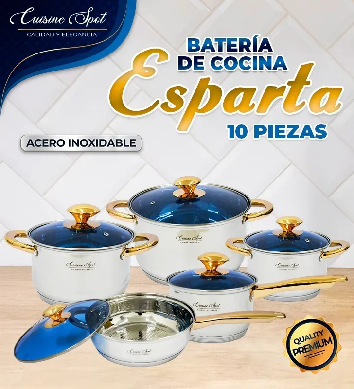 CW-E103-1 BATERIA ESPARTA-CUISINE SPOT