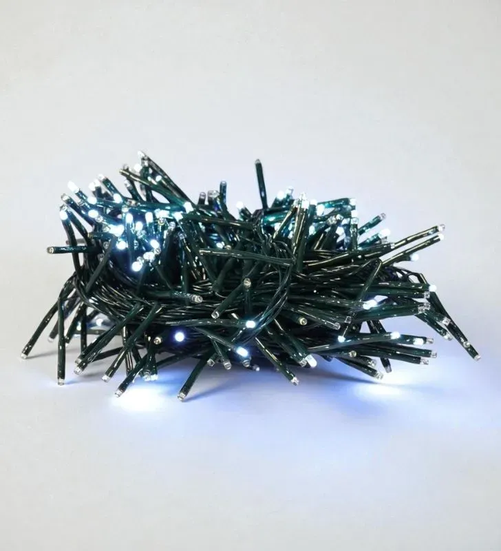 Navicolors L573066 – 300 LED V3 Luz Blanca Cable Verde