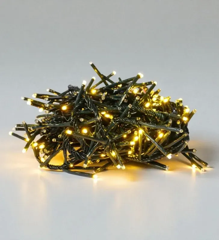 Series Navideñas Navicolors L573067 – 300 LED V3 Luz Cálida Cable Verde