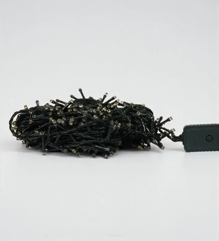 Luz Navicolors L562311 – 400 LEDs Cálida Cable Verde para Árbol de Navidad