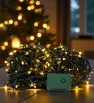 Luz Navicolors L562313 – 500 LEDs Cálida Cable Verde para Árbol de Navidad
