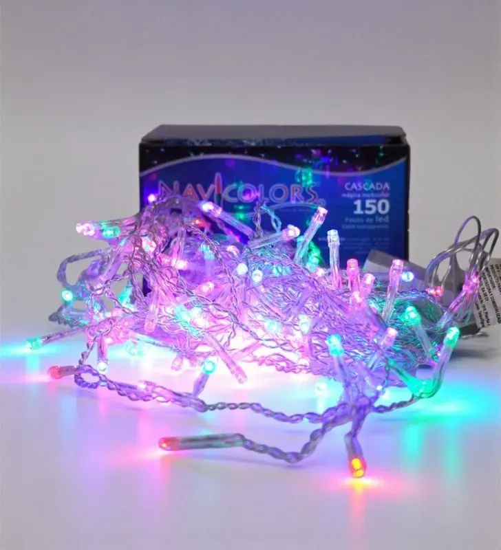 Serie de Cascada Navicolors L573071 – 150 LED Cascada Multicolor