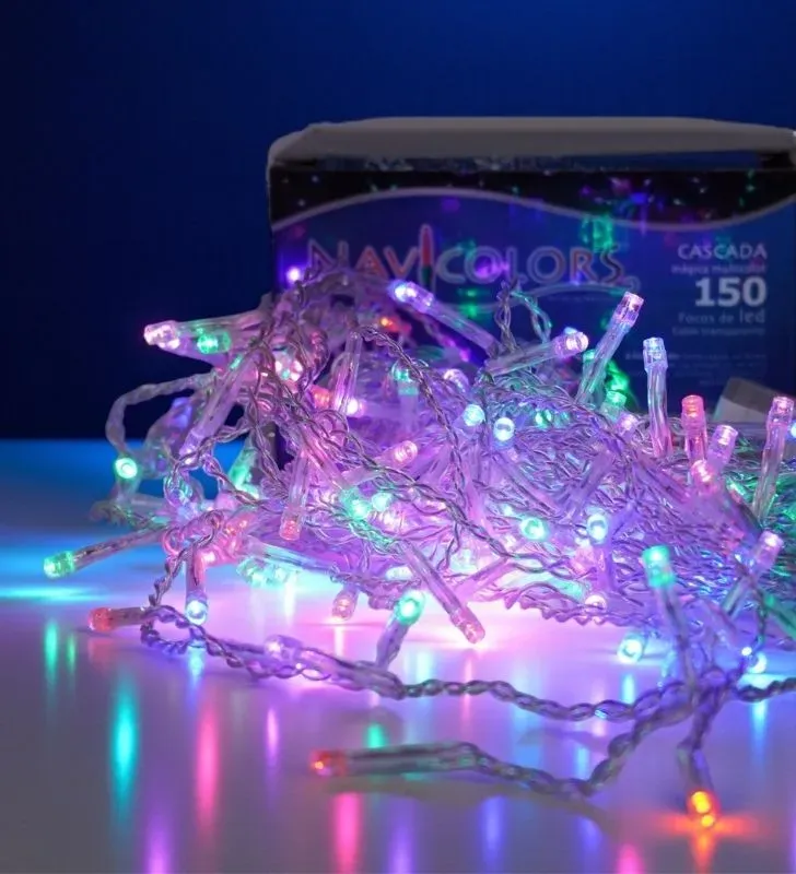 Serie de Cascada Navicolors L573071 – 150 LED Cascada Multicolor
