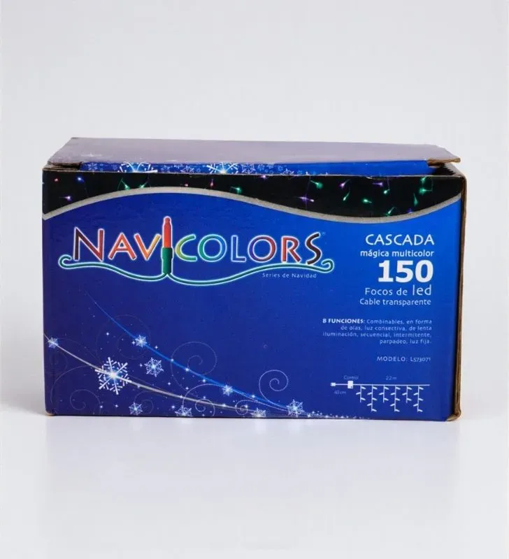 Serie de Cascada Navicolors L573071 – 150 LED Cascada Multicolor