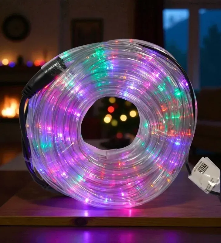 Manguera LED Gel Multicolor Navicolors L552871 – 10 m para Decoración Navideña