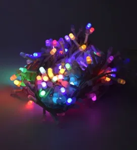 Serie Navideña Navicolors L564004 – 300 LED Multicolor Cable Blanco