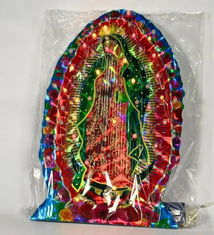 Luz Navicolors L562321 – 60 LEDs Multicolor Virgen de Guadalupe