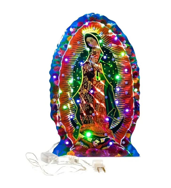 Luz Navicolors L562321 – 60 LEDs Multicolor Virgen de Guadalupe