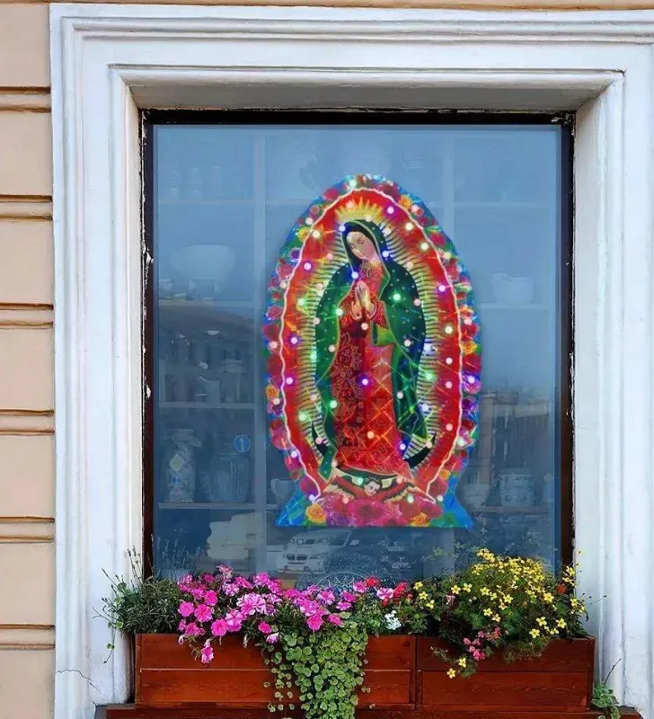 Luz Navicolors L562321 – 60 LEDs Multicolor Virgen de Guadalupe