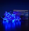 Luz Navicolors L554442 – 100 LEDs Azul Cable Azul para Decoración Navideña