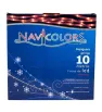 Manguera LED Navicolors L562287 – 10 m Luz Roja Cable Rojo para Decoración Navideña
