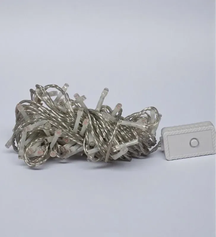 Serie de Luces LED Azul/Rosa Navicolors L562279 – 100 Focos, 6.6 m, 8 Modos