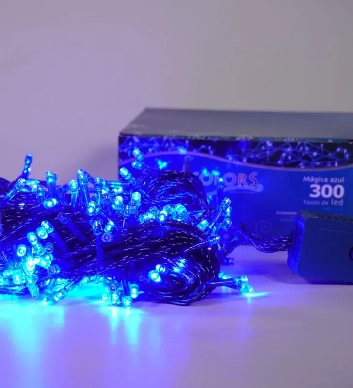 Serie LED 300 Focos Azul Navicolors L554415 – Magica Azul