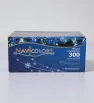 Serie LED 300 Focos Azul/Blanco Navicolors L562349 – 13 m Cable Transparente