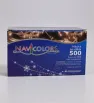 Serie LED 500 Focos Luz Cálida Cable Transparente Navicolors L562205