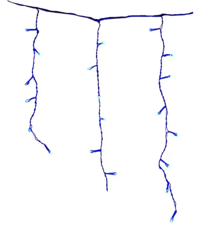 Serie Cascada 300 LED Azul Cable Azul Navicolors L562367