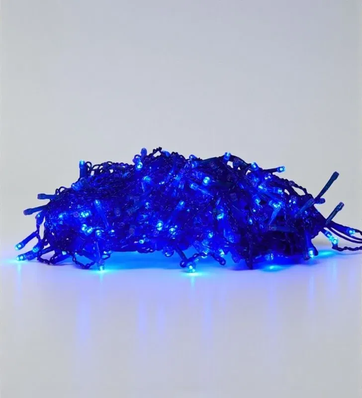 Serie Cascada 300 LED Azul Cable Azul Navicolors L562367