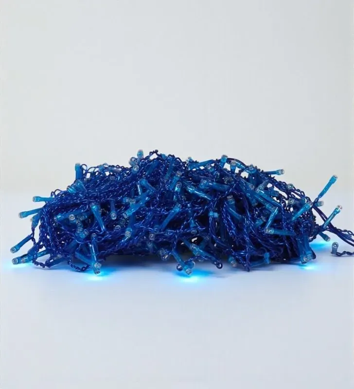Serie Cascada 300 LED Azul Cable Azul Navicolors L562367