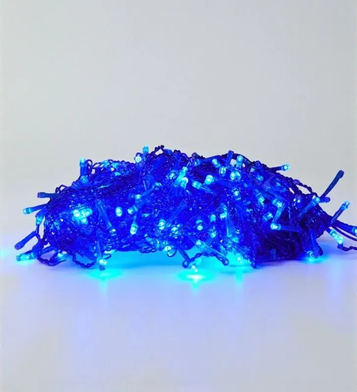 Serie Cascada 300 LED Azul Cable Azul Navicolors L562367