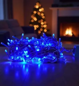 Serie LED 500 Focos Azul Navicolors L554423 – 22.5 m Cable Transparente