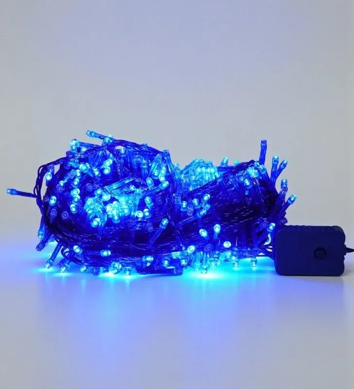 Serie LED 500 Focos Azul Navicolors L554423 – 22.5 m Cable Transparente