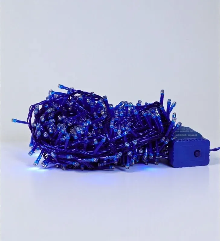 Serie LED 500 Focos Azul Navicolors L554423 – 22.5 m Cable Transparente