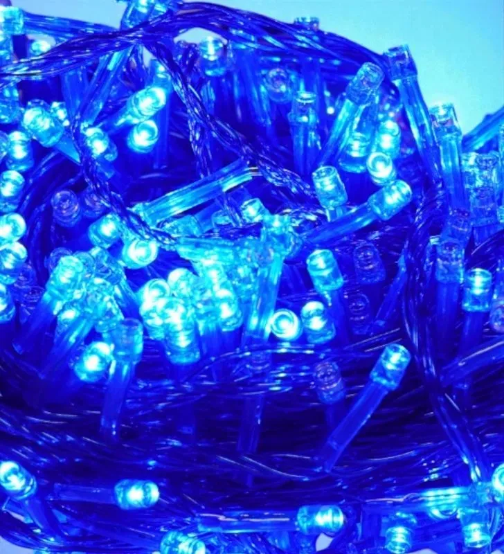 Serie LED 500 Focos Azul Navicolors L554423 – 22.5 m Cable Transparente