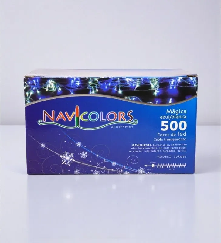 Serie LED 500 Focos Azul/Blanca Navicolors L562354 – 22.5 m