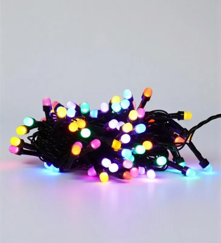 Serie Musical 100 LED Multicolor Navicolors L562361 – Función Musical, 6.6 m