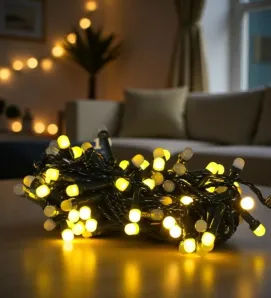 Serie Musical 100 LED Luz Cálida Navicolors L562363 – Función Musical