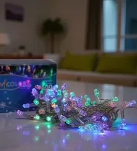 Serie LED 100 Focos Diamante Multicolor Navicolors L562386